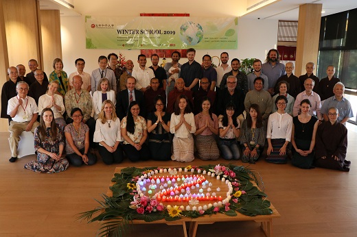 Commencing the Winter School of the University for Life and Peace at the International Meditation Center of LJM.