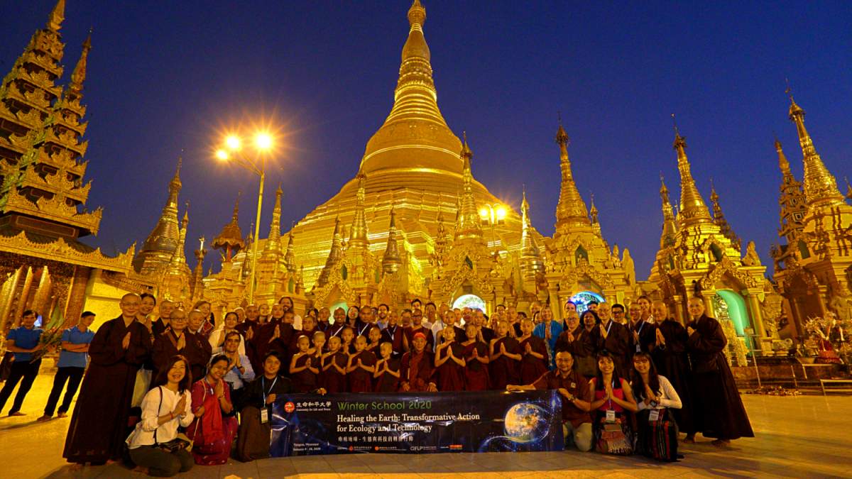 LJM held the 2020 Winter School of the University for Life and Peace at the International Chan Center in Yangon, Myanmar.